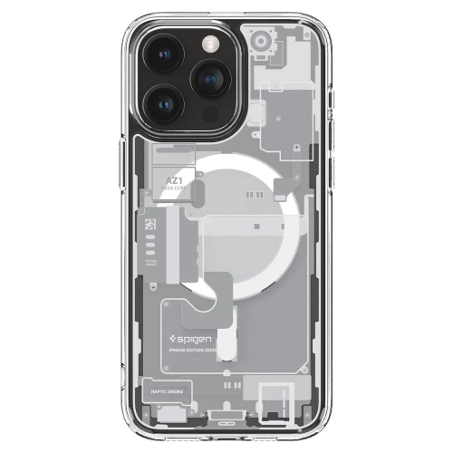 Kup Etui Spigen Ultra Hybrid Mag MagSafe Apple iPhone 15 Pro Max Zero One White - SPN3085 - {ean13} - Sklep Home Screen