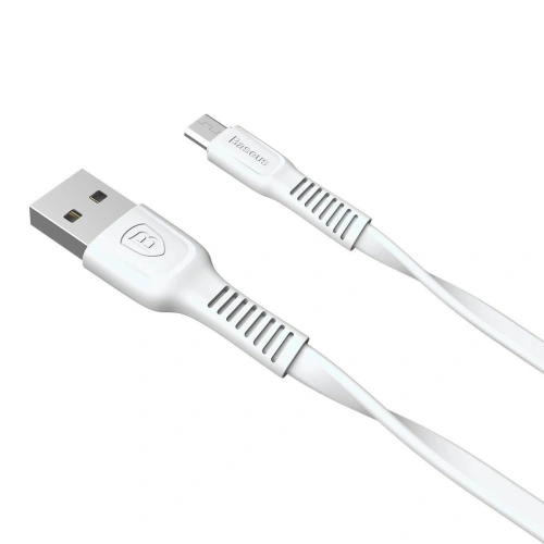Kup Cablu micro USB Baseus Tough Series 2A 1m (alb) - BSU373WHT - {ean13} - Sklep Home Screen