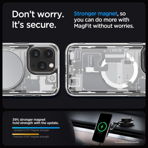 Kup Etui Spigen Ultra Hybrid Mag MagSafe Apple iPhone 15 Pro Max Zero One White - SPN3085 - {ean13} - Sklep Home Screen