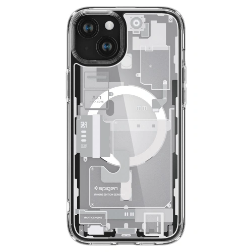 Kup Etui Spigen Ultra Hybrid Mag MagSafe Apple iPhone 15 Plus / 14 Plus Zero One White - SPN3086 - {ean13} - Sklep Home Screen