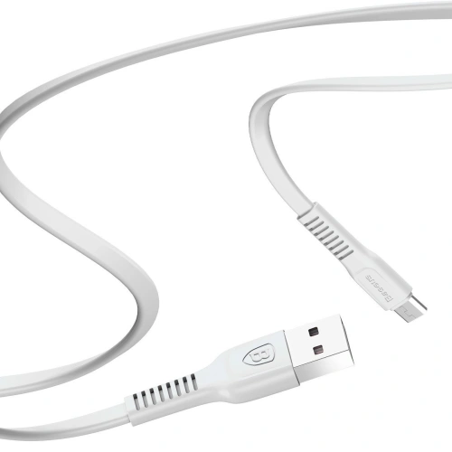 Kup Cablu micro USB Baseus Tough Series 2A 1m (alb) - BSU373WHT - {ean13} - Sklep Home Screen