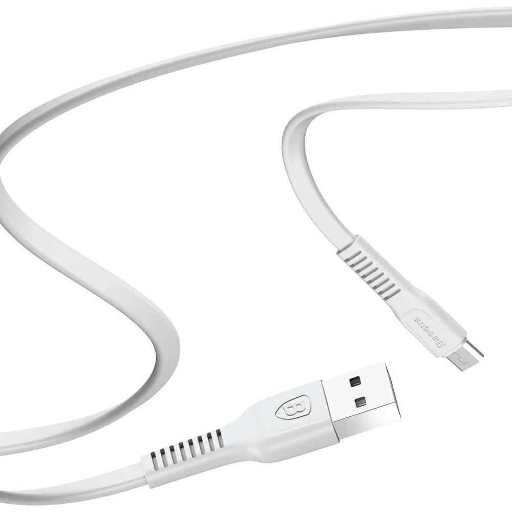 Kabel micro USB Baseus Tough Series 2A 1m (biały)