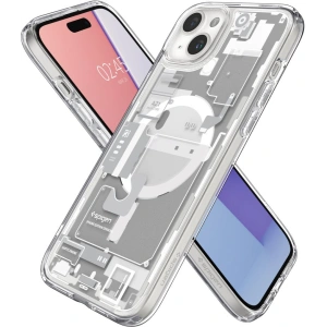 Kup Etui Spigen Ultra Hybrid Mag MagSafe Apple iPhone 15 Plus / 14 Plus Zero One White - SPN3086 - {ean13} - Sklep Home Screen