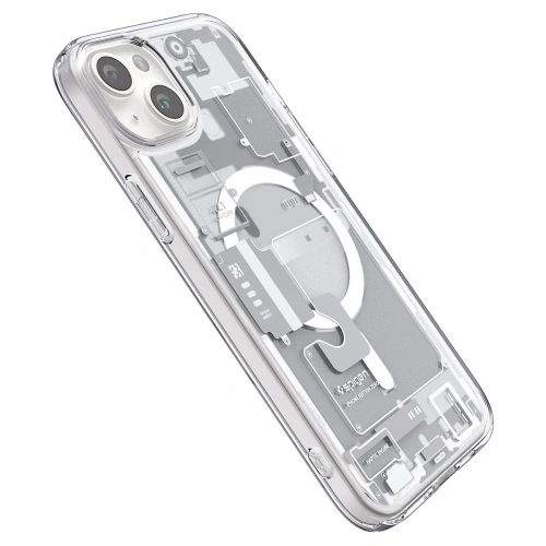 Kup Etui Spigen Ultra Hybrid Mag MagSafe Apple iPhone 15 Plus / 14 Plus Zero One White - SPN3086 - {ean13} - Sklep Home Screen