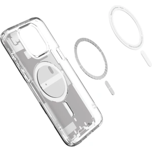 Etui Spigen Ultra Hybrid Mag MagSafe Apple iPhone 15 Pro Zero One White