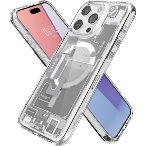 Etui Spigen Ultra Hybrid Mag MagSafe Apple iPhone 15 Pro Zero One White