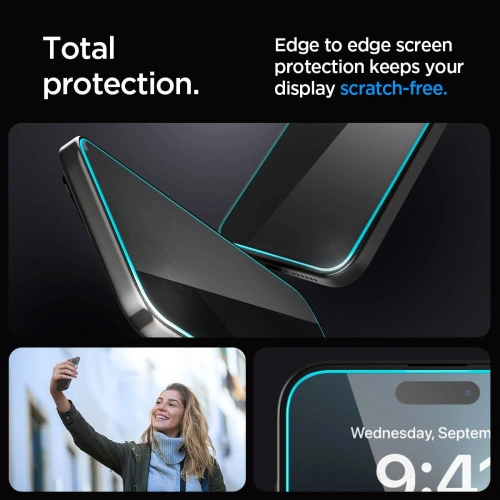 Kup Szkło hartowane Spigen GLAS.tR ez Fit Apple iPhone 15 Pro Max Privacy - SPN3089 - {ean13} - Sklep Home Screen
