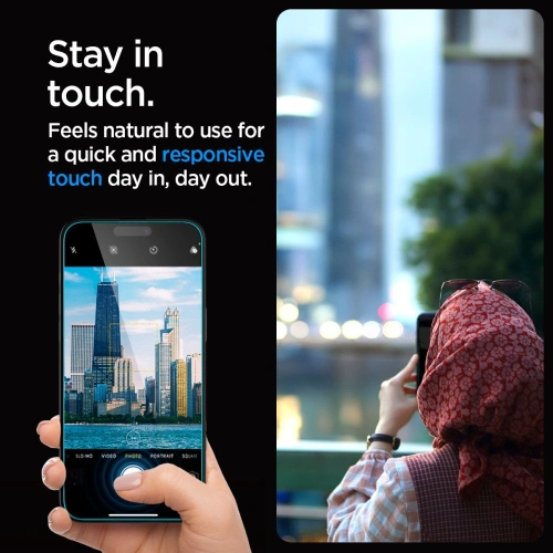 Kup Szkło hartowane Spigen GLAS.tR ez Fit Apple iPhone 15 Pro Max Privacy - SPN3089 - {ean13} - Sklep Home Screen
