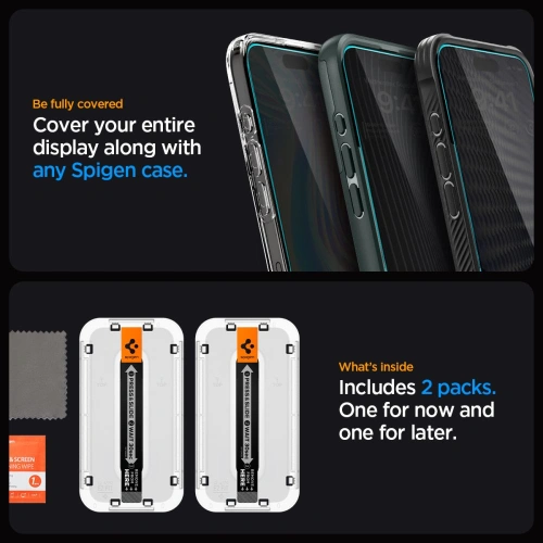 Kup Szkło hartowane Spigen GLAS.tR ez Fit Apple iPhone 15 Pro Max Privacy - SPN3089 - {ean13} - Sklep Home Screen