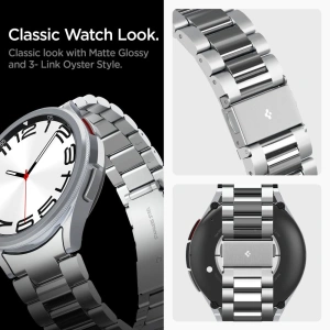 Kup Pasek Spigen Modern Fit Band Samsung Galaxy Watch 6 Classic 47mm Silver - SPN3094 - {ean13} - Sklep Home Screen