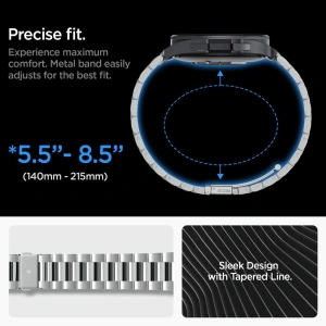 Kup Pasek Spigen Modern Fit Band Samsung Galaxy Watch 6 Classic 47mm Silver - SPN3094 - {ean13} - Sklep Home Screen