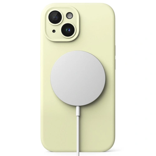Kup Etui Ringke Silicone Magnetic MagSafe Apple iPhone 15 Napfényzöld - RGK1864 - {ean13} - Sklep Home Screen
