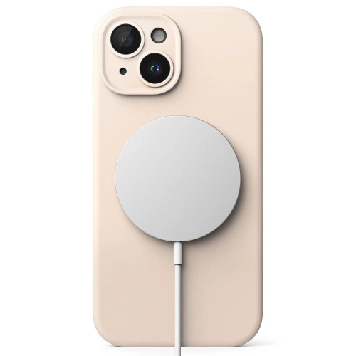 Kup Ringke Apple Carcasă Silicone Magnetic MagSafe iPhone 15 Pink Sand - RGK1865 - {ean13} - Sklep Home Screen