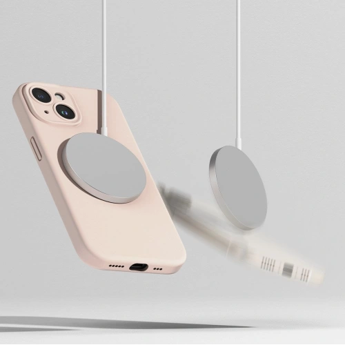 Kup Etui Ringke Silicone Magnetic MagSafe Apple iPhone 15 Růžový písek - RGK1865 - {ean13} - Sklep Home Screen