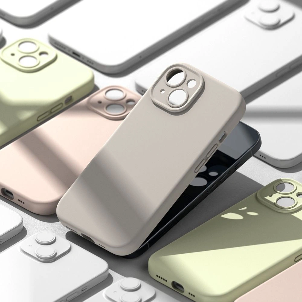 Etui Ringke Silicone Magnetic MagSafe Apple iPhone 15 Stone