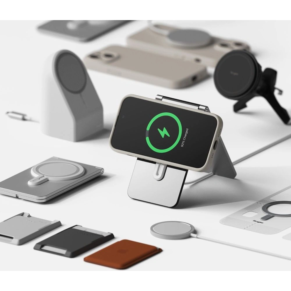 Etui Ringke Silicone Magnetic MagSafe Apple iPhone 15 Stone