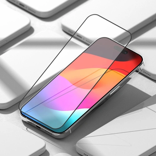 Kup Szkło hartowane Ringke Tempered Glass Apple iPhone 15 Pro Max Black - RGK1867 - {ean13} - Sklep Home Screen