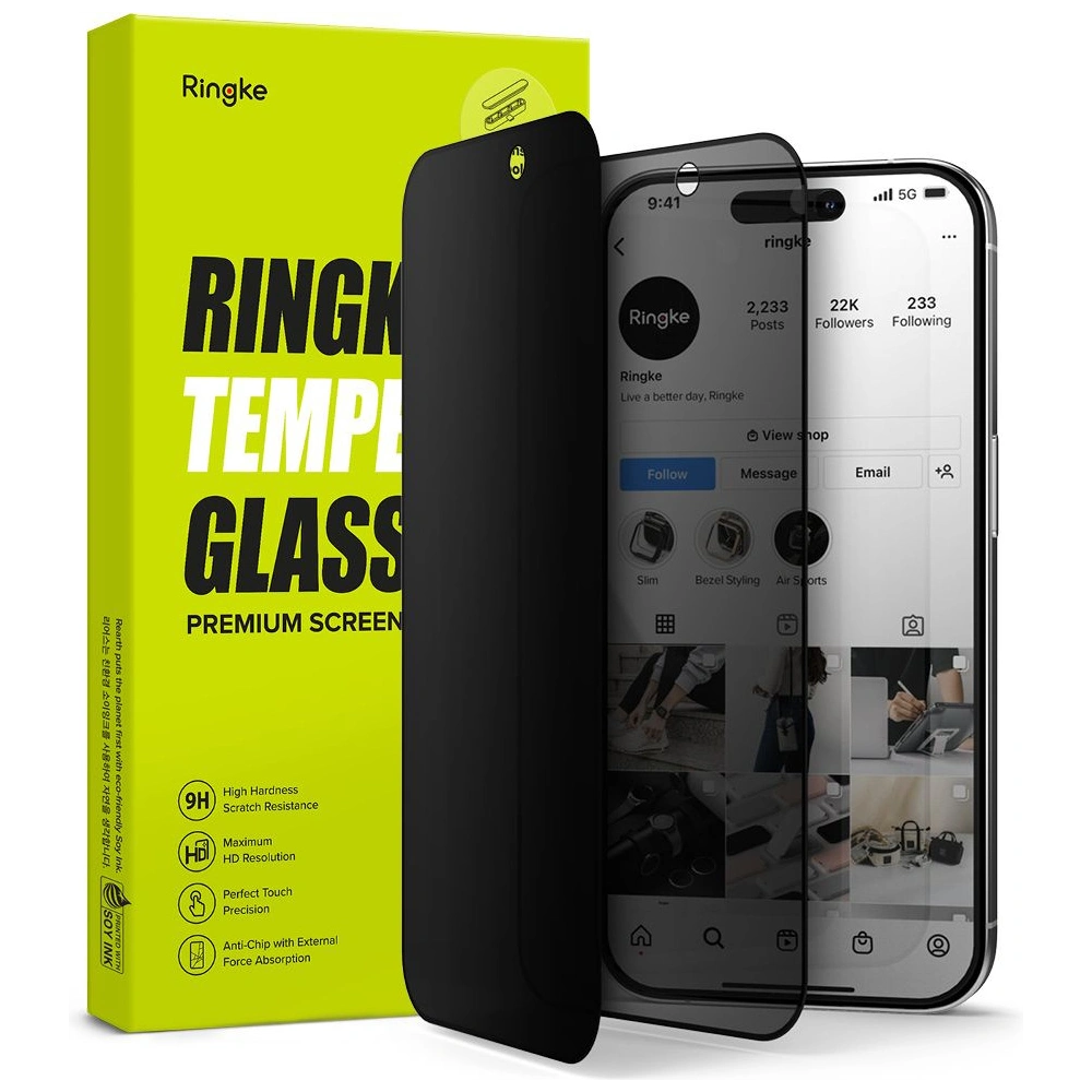 Szkło hartowane Ringke Tempered Glass Apple iPhone 15 Pro Max Privacy