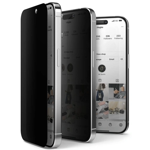 Kup Szkło hartowane Ringke Tempered Glass Apple iPhone 15 Pro Max Privacy - RGK1868 - {ean13} - Sklep Home Screen