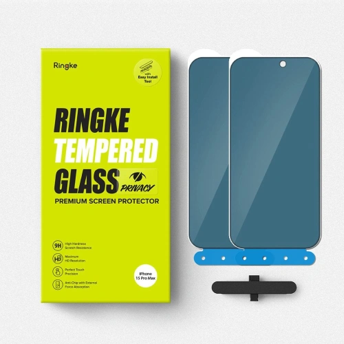 Kup Szkło hartowane Ringke Tempered Glass Apple iPhone 15 Pro Max Privacy - RGK1868 - {ean13} - Sklep Home Screen
