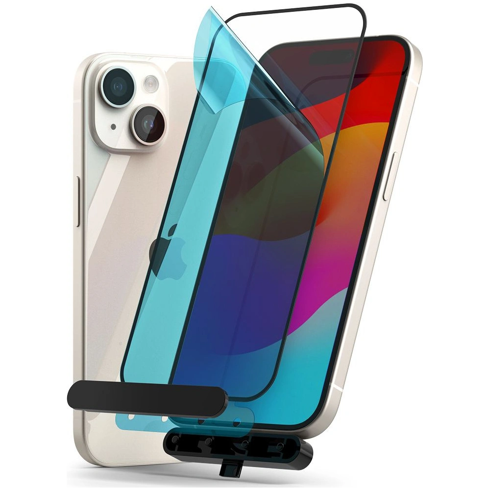 Szkło hartowane Ringke Tempered Glass Apple iPhone 15 Black