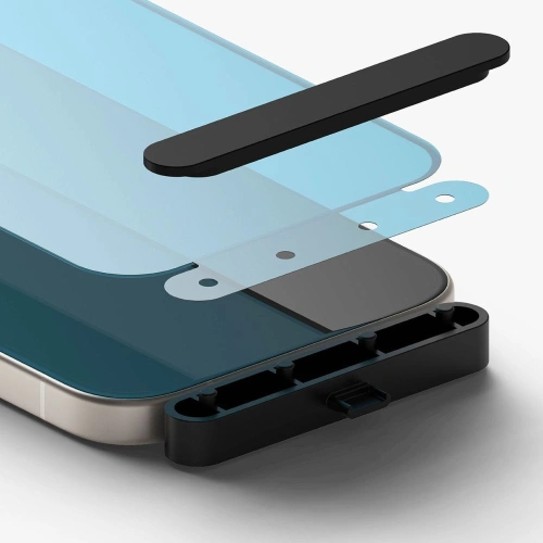 Kup Edzett üveg Ringke Tempered Glass Apple iPhone 15 Fekete - RGK1871 - {ean13} - Sklep Home Screen