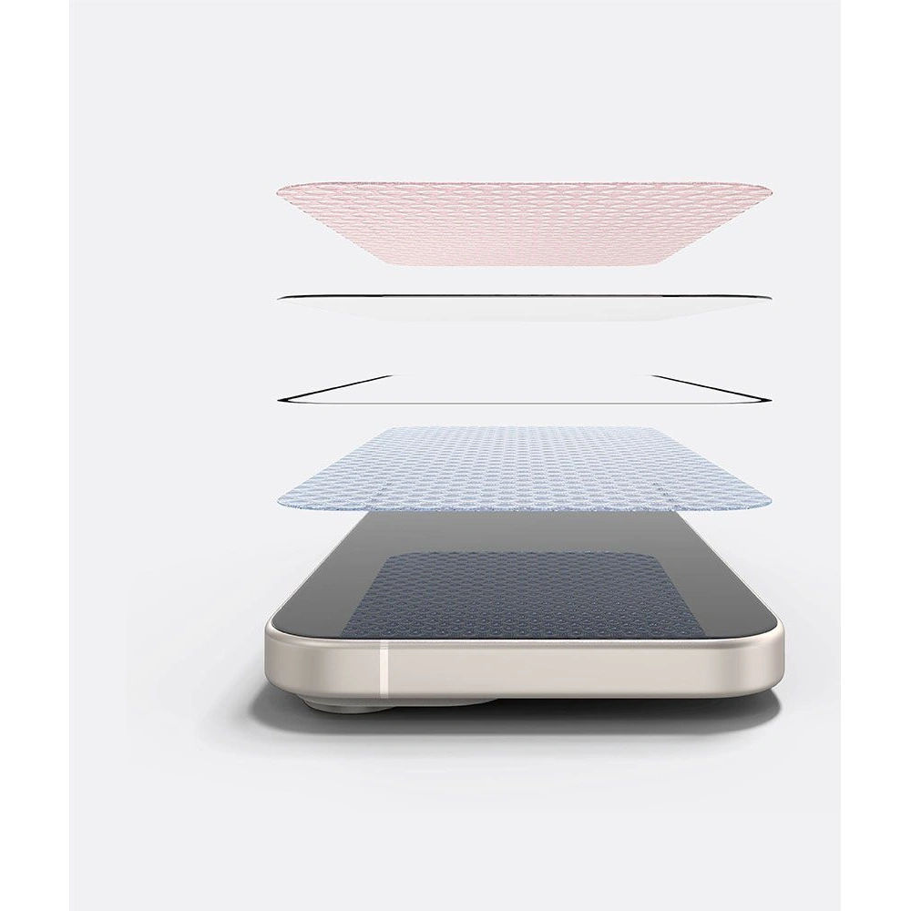 Szkło hartowane Ringke Tempered Glass Apple iPhone 15 Black