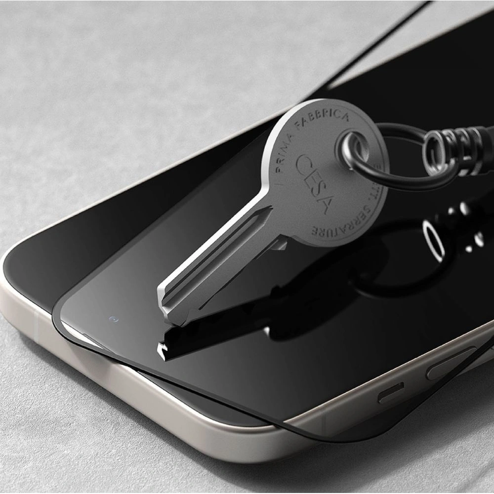 Szkło hartowane Ringke Tempered Glass Apple iPhone 15 Black