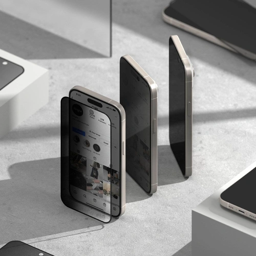 Kup Szkło hartowane Ringke Tempered Glass Apple iPhone 15 Privacy - RGK1872 - {ean13} - Sklep Home Screen