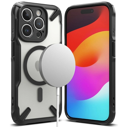 Kup Ringke Apple Carcasă Fusion-X Magnetic MagSafe iPhone 15 Pro Max negru mat - RGK1873 - {ean13} - Sklep Home Screen