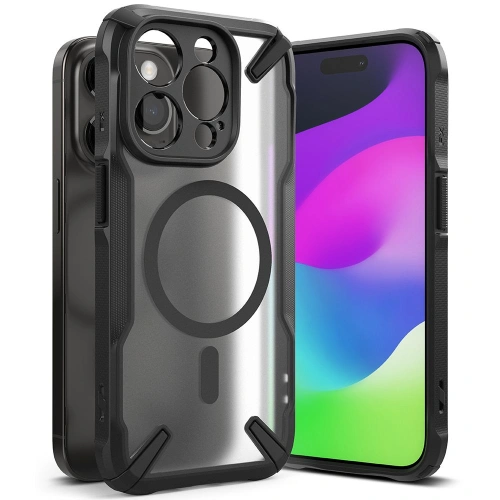 Kup Etui Ringke Fusion-X Magnetic MagSafe Apple iPhone 15 Pro Max Matte Black - RGK1873 - {ean13} - Sklep Home Screen