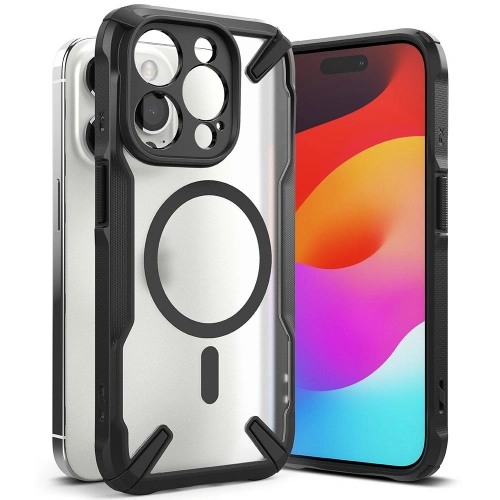 Kup Etui Ringke Fusion-X Magnetic MagSafe Apple iPhone 15 Pro Max Matte Black - RGK1873 - {ean13} - Sklep Home Screen
