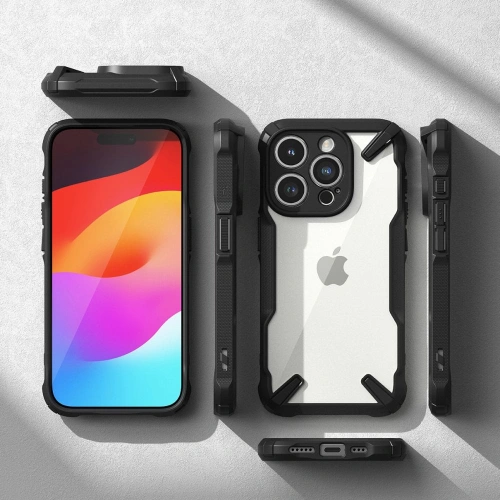 Kup Etui Ringke Fusion-X Magnetic MagSafe Apple iPhone 15 Pro Max Matte Black - RGK1873 - {ean13} - Sklep Home Screen