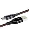 Kup Kabel USB-C z diodą LED Baseus C-shaped QC 3.0 1m (czarny) - BSU376BLK - {ean13} - Sklep Home Screen