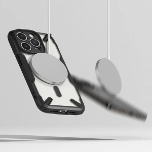Etui Ringke Fusion-X Magnetic MagSafe Apple iPhone 15 Pro Matte Black