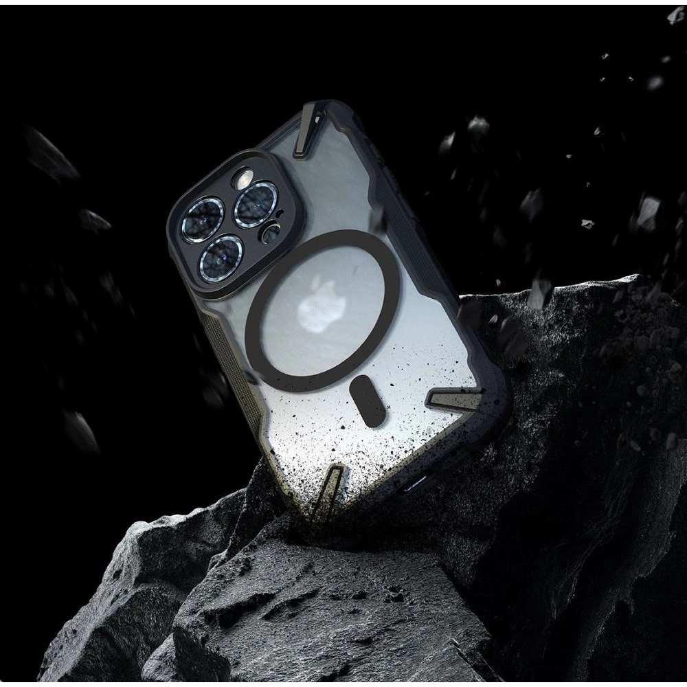 Etui Ringke Fusion-X Magnetic MagSafe Apple iPhone 15 Pro Matte Black