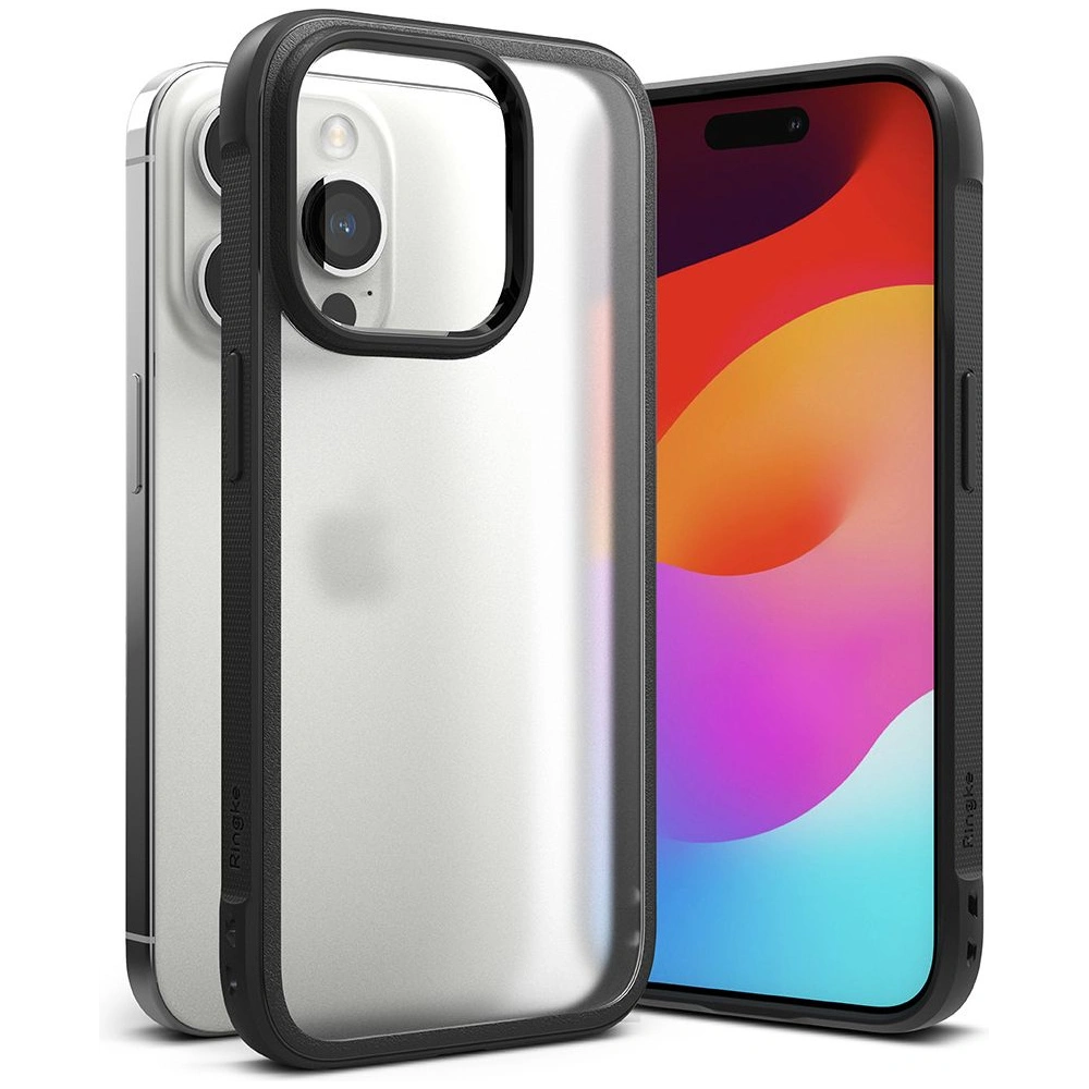 Etui Ringke Fusion Bold Apple iPhone 15 Pro Matte Black
