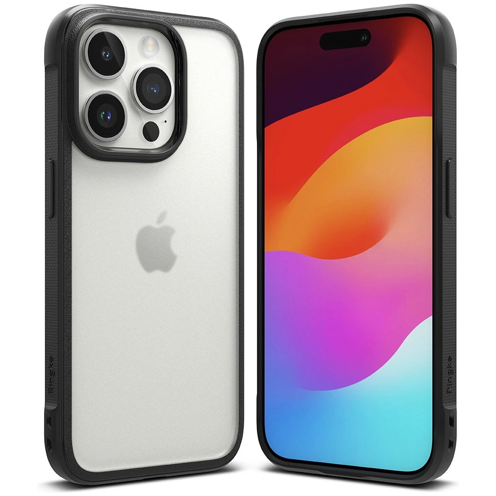 Etui Ringke Fusion Bold Apple iPhone 15 Pro Matte Black