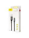 Kup Kabel USB-C z diodą LED Baseus C-shaped QC 3.0 1m (czarny) - BSU376BLK - {ean13} - Sklep Home Screen