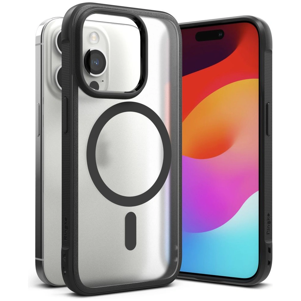 Etui Ringke Fusion Bold Magnetic MagSafe Apple iPhone 15 Pro Matte Black