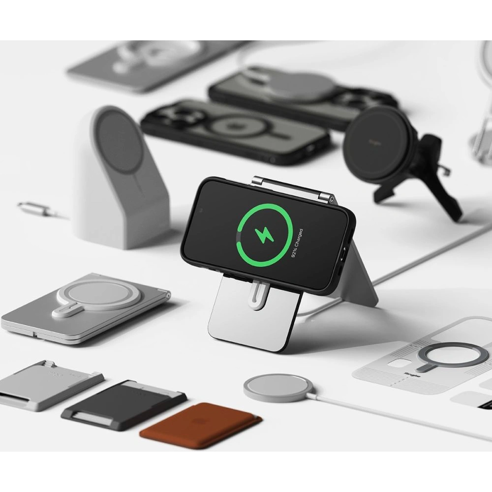 Etui Ringke Fusion Bold Magnetic MagSafe Apple iPhone 15 Pro Matte Black