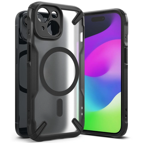 Kup Case Ringke Fusion-X Magnetic MagSafe Apple iPhone 15 Plus / 14 Plus Matt Schwarz - RGK1879 - {ean13} - Sklep Home Screen