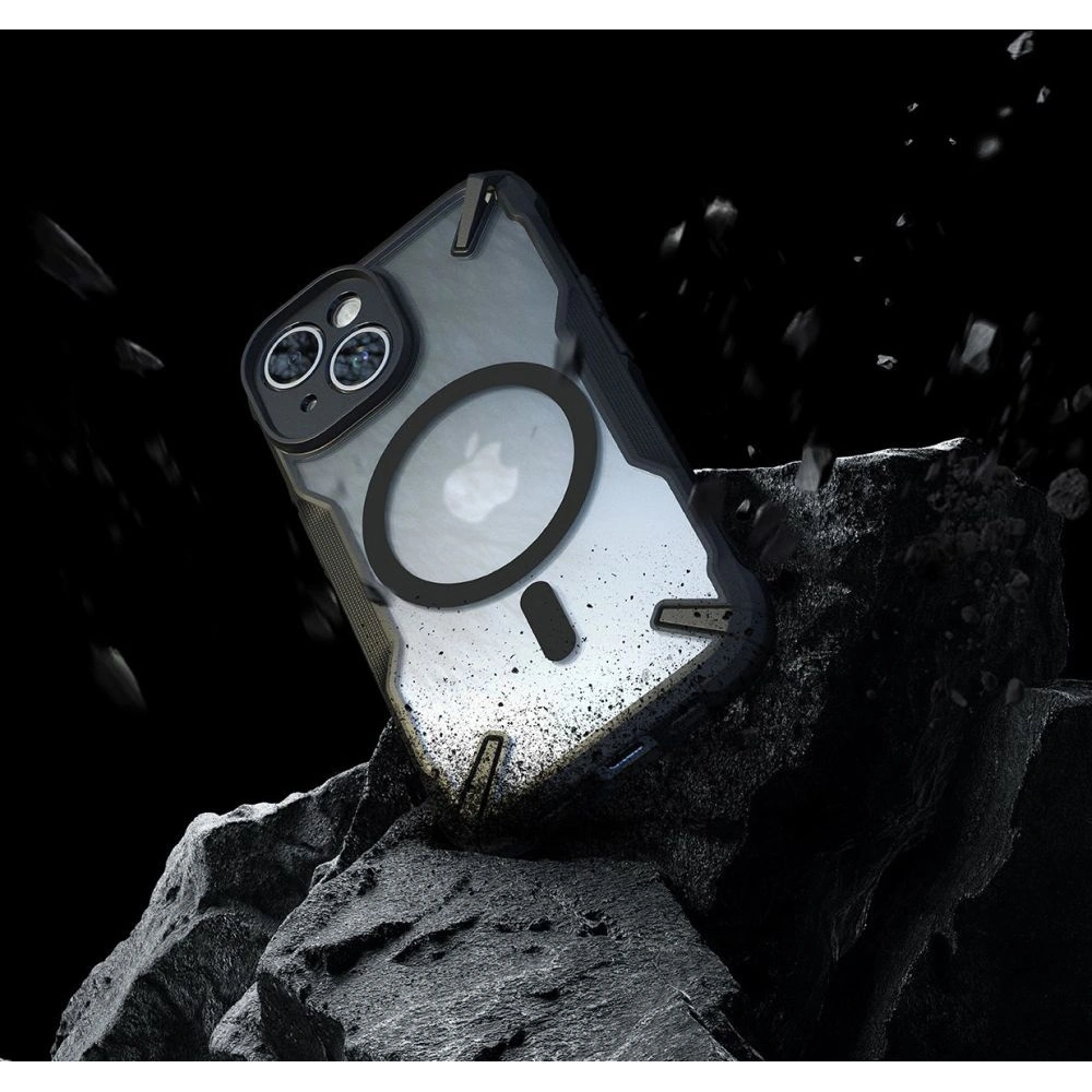 Etui Ringke Fusion-X Magnetic MagSafe Apple iPhone 15 Plus / 14 Plus Matte Black