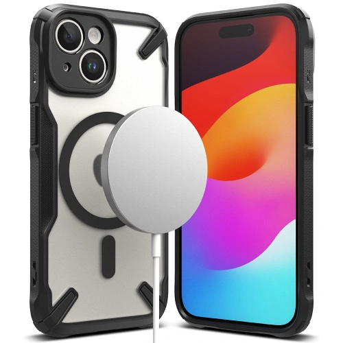 Kup Case Ringke Fusion-X Magnetic MagSafe Apple iPhone 15 Matt Schwarz - RGK1880 - {ean13} - Sklep Home Screen