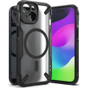 Etui Ringke Fusion-X Magnetic MagSafe Apple iPhone 15 Matte Black