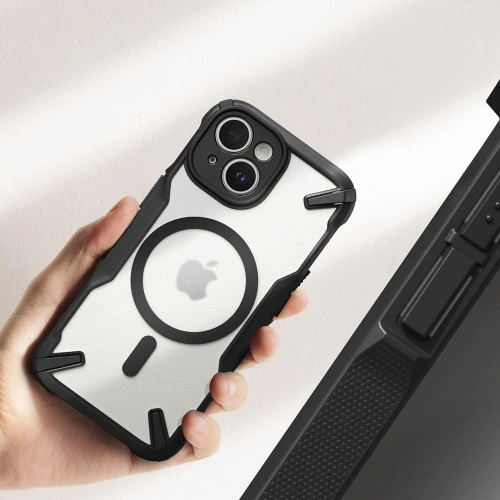 Kup Case Ringke Fusion-X Magnetic MagSafe Apple iPhone 15 Matt Schwarz - RGK1880 - {ean13} - Sklep Home Screen