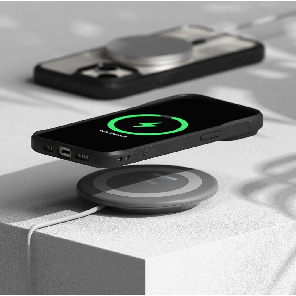 Etui Ringke Fusion Bold Magnetic MagSafe Apple iPhone 15 Matte Black