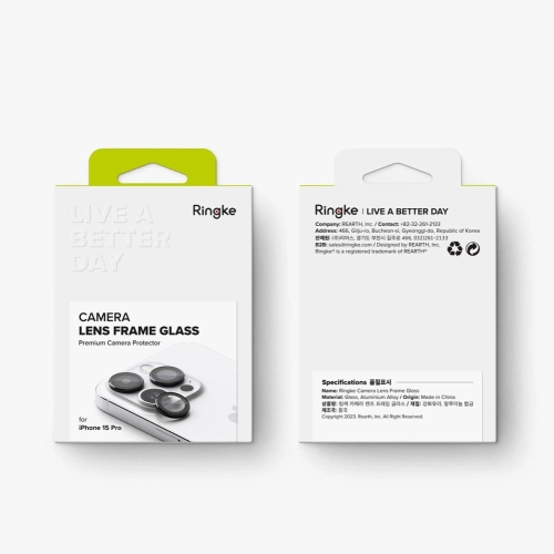 Buy Ringke Camera Frame Protector Apple iPhone 15 Pro Max Black - RGK1885 - {ean13} - Home Screen Store Europe