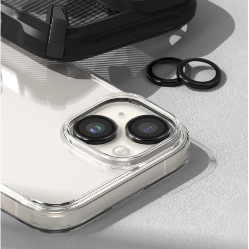 Kup Ringke Apple Overlay Camera Frame Protector iPhone 15 / 15 Plus negru - RGK1888 - {ean13} - Sklep Home Screen