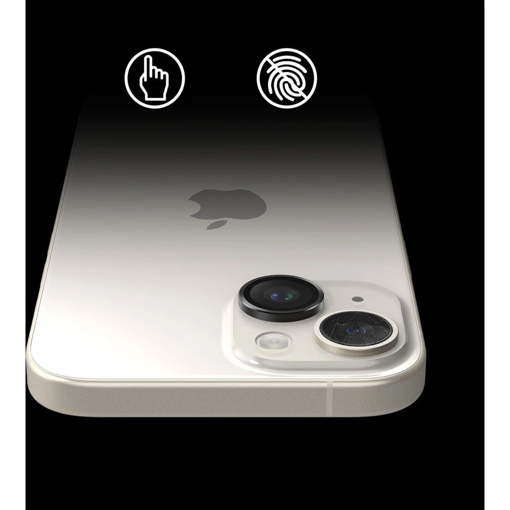 Nakładka Ringke Camera Frame Protector Apple iPhone 15 / 15 Plus Black